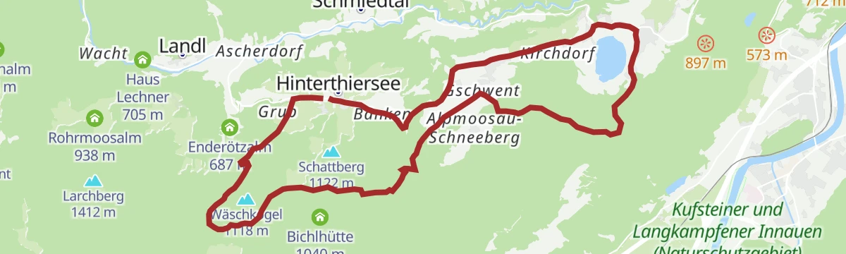 Route map: 330 | Pendling Runde